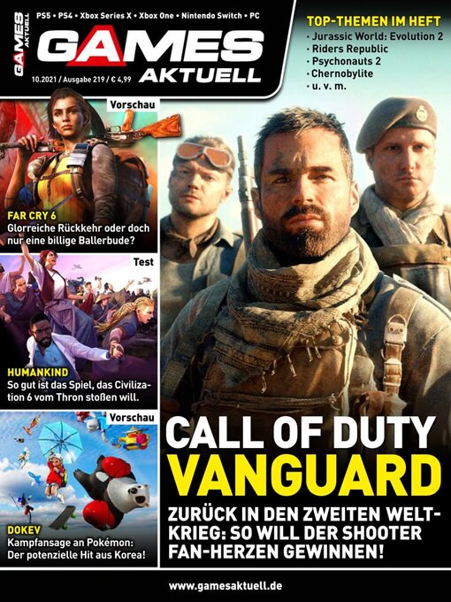 Title details for Games Aktuell by Computec Media GmbH - Available